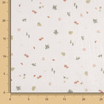 Muselina Estampada Hojas Botánicas - Ribes y Casals