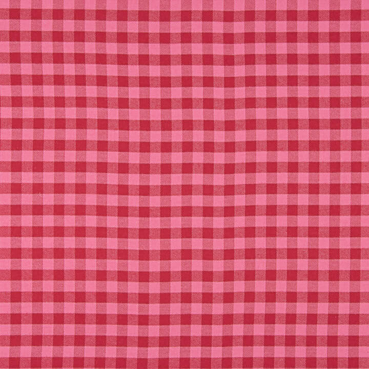 Franela Algodón Cuadros Rosa y Rojo - Ribes y Casals