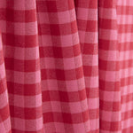 Franela Algodón Cuadros Rosa y Rojo - Ribes y Casals