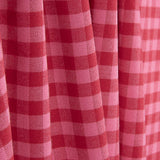 Franela Algodón Cuadros Rosa y Rojo - Ribes y Casals