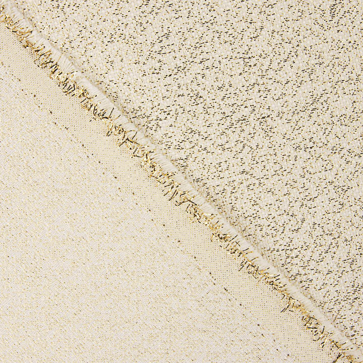 Loneta Jacquard con Lúrex Efecto Dorado - Ribes y Casals