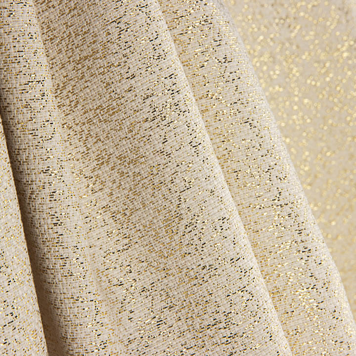 Loneta Jacquard con Lúrex Efecto Dorado - Ribes y Casals