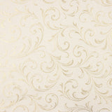 Loneta Jacquard con Lúrex Dorado Ramas Ornamentales - Ribes y Casals