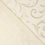 Loneta Jacquard con Lúrex Dorado Ramas Ornamentales - Ribes y Casals