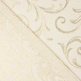 Loneta Jacquard con Lúrex Dorado Ramas Ornamentales - Ribes y Casals