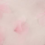 Tul Rosa con Flores 3D y Perlas - Ribes y Casals