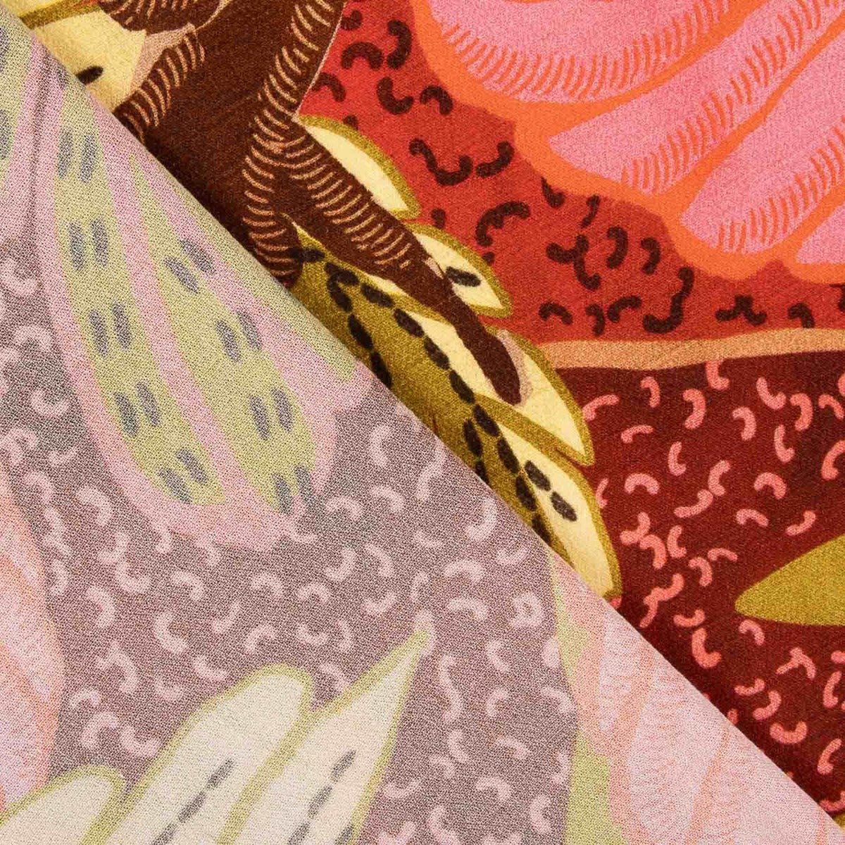 Crepé Viscosa Tropical - Ribes y Casals