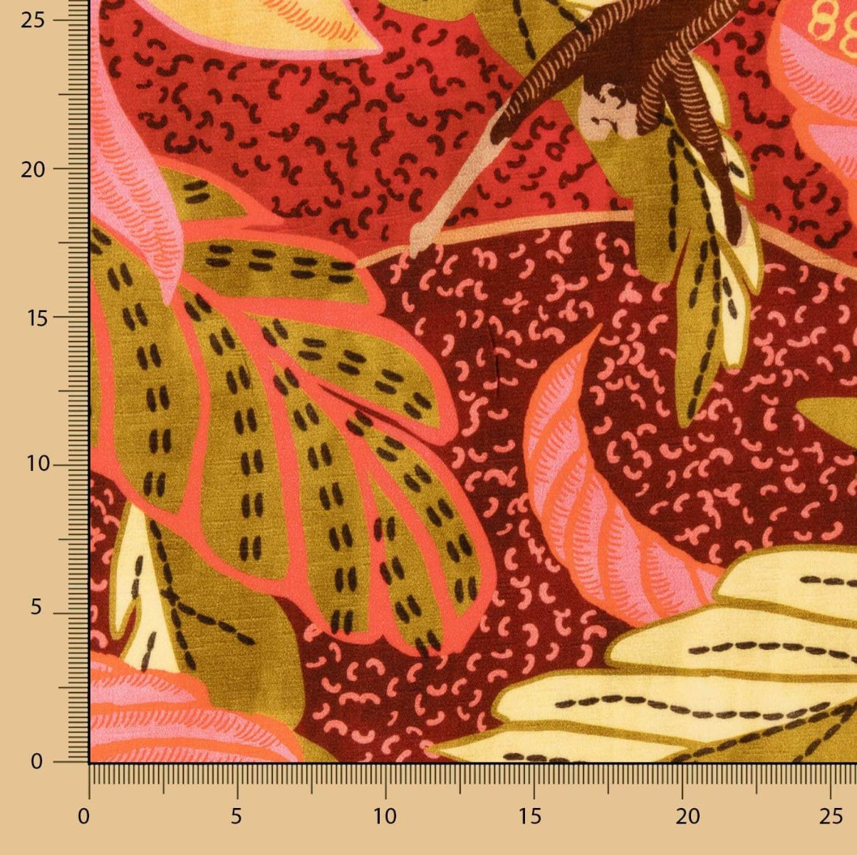 Crepé Viscosa Tropical - Ribes y Casals