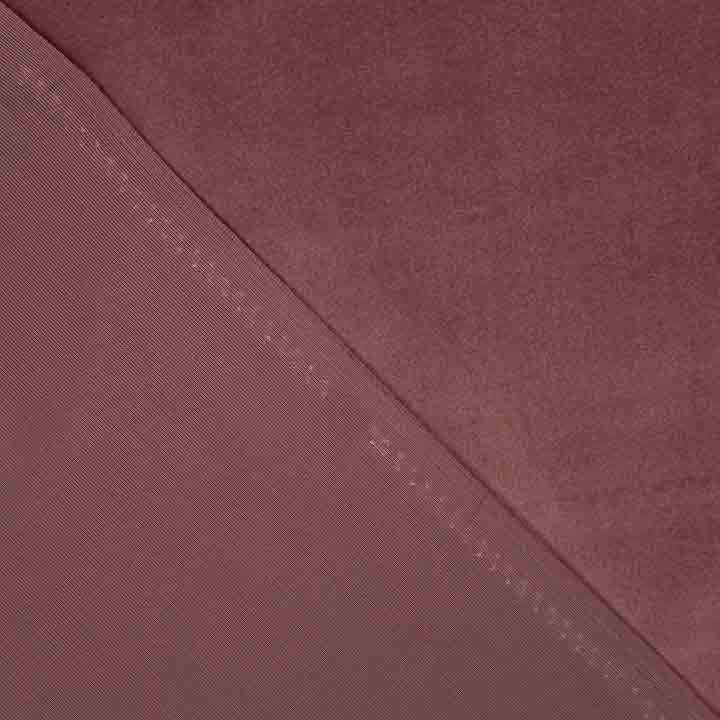 Terciopelo Poliéster Deco Rosa Palo Oscuro - Ribes y Casals