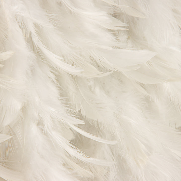 Viscosa Blanca con Plumas - Ribes y Casals