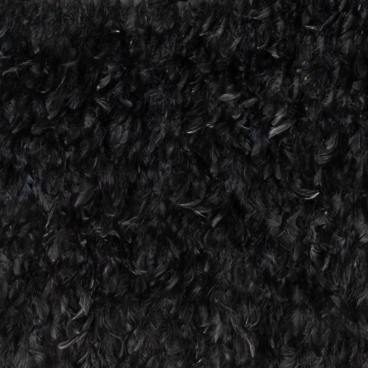 Viscosa Negra con Plumas - Ribes y Casals