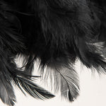 Viscosa Negra con Plumas - Ribes y Casals