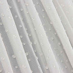 Tul Elástico Blanco Efecto Gotas de Agua - Ribes y Casals