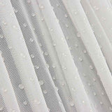 Tul Elástico Blanco Efecto Gotas de Agua - Ribes y Casals