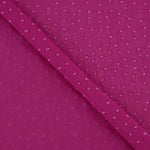 Tul Elástico Fucsia Efecto Gotas de Agua - Ribes y Casals