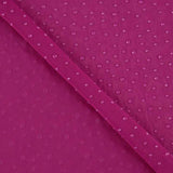 Tul Elástico Fucsia Efecto Gotas de Agua - Ribes y Casals