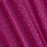 Tul Elástico Fucsia Efecto Gotas de Agua - Ribes y Casals