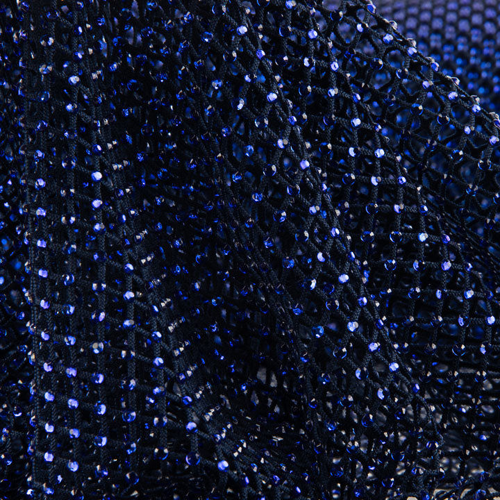 Red Azul Marino con Pedrería Azul Brillante - Ribes y Casals