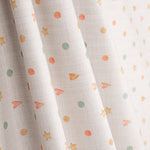 Sábana Algodón Estampada Estrellas y Topitos - Ribes y Casals