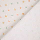 Sábana Algodón Estampada Estrellas y Topitos - Ribes y Casals