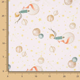 Sábana Algodón Estampada Principito y Planetas - Ribes y Casals