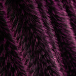 Pelo Largo Efecto Zorro Zafira Fucsia y Negro - Ribes y Casals