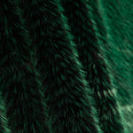 Pelo Largo Efecto Zorro Zafira Verde y Negro - Ribes y Casals