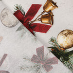 Loneta Estampada Campanas Navideñas - Ribes y Casals