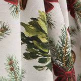 Loneta Estampada Campanas Navideñas - Ribes y Casals
