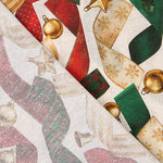 Loneta Estampada Cintas Navideñas - Ribes y Casals