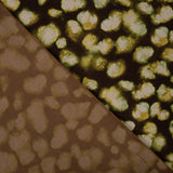 Viscosa Estampada Doble Cara Mosaico Oliva - Ribes y Casals