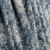 Pana Estampada Flores Vintage Azul - Ribes y Casals