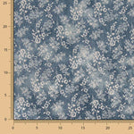 Pana Estampada Flores Vintage Azul - Ribes y Casals