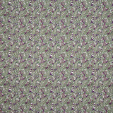 Popelín Estampado Cachemir Verde y Malva - Ribes y Casals
