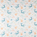 Acolchada Reversible Océano de Sueños y Vichy Azul - Ribes y Casals