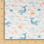 Acolchada Reversible Océano de Sueños y Vichy Azul - Ribes y Casals