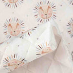 Acolchada Reversible Dulces Leones Rosa - Ribes y Casals