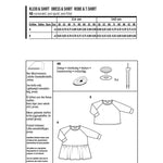 Patrón Burda 9277 Vestido y Camisa - Ribes y Casals