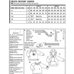 Patrón Burda 9308 Sweatshirt - Ribes y Casals