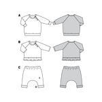 Patrón Burda 9312 Sweatshirt - Ribes y Casals