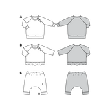 Patrón Burda 9312 Sweatshirt - Ribes y Casals