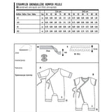 Patrón Burda 9314 Pelele - Ribes y Casals