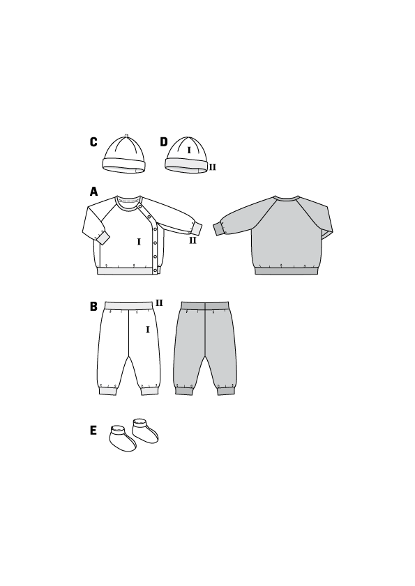 Patrón Burda 9315 Chaqueta - Ribes y Casals