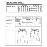 Patrón Burda 9342 Pantalón - Ribes y Casals