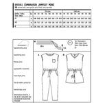 Patrón Burda 9345 Mono - Ribes y Casals