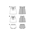 Patrón Burda 9358 Combinación - Ribes y Casals