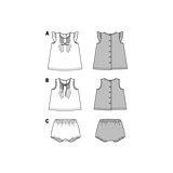 Patrón Burda 9358 Combinación - Ribes y Casals