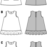 Patrón Burda 9420 Vestido - Ribes y Casals