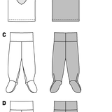 Patrón Burda 9423 Combinación - Ribes y Casals