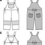 Patrón Burda 9424 Pantalón y Vestido - Ribes y Casals